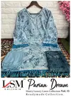 Lsm Parian Dream Vol 11 Lawn Cotton Pakistani Readymade Suits Wholesale Market In Surat